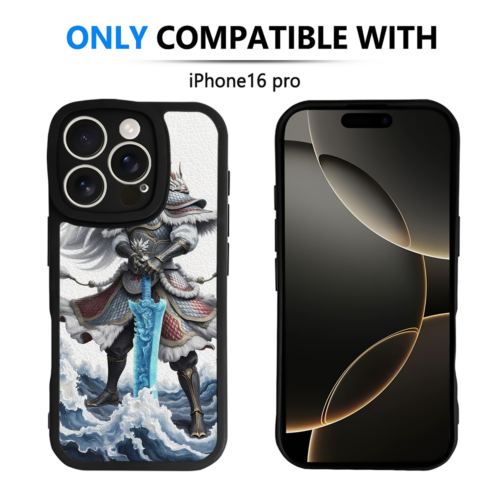 （画像用） Ne Zha 2 ナタ 魔童の大暴れ 【iPhone 16シリーズ対応】シリコンスマホケース（レザー調） 材質：シリコン